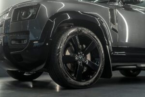 Assetti Gloss Black Wide Wheel Arch Kit for Land Rover Defender 90 2020+ L663