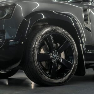 Assetti Gloss Black Wide Wheel Arch Kit for Land Rover Defender 90 2020+ L663