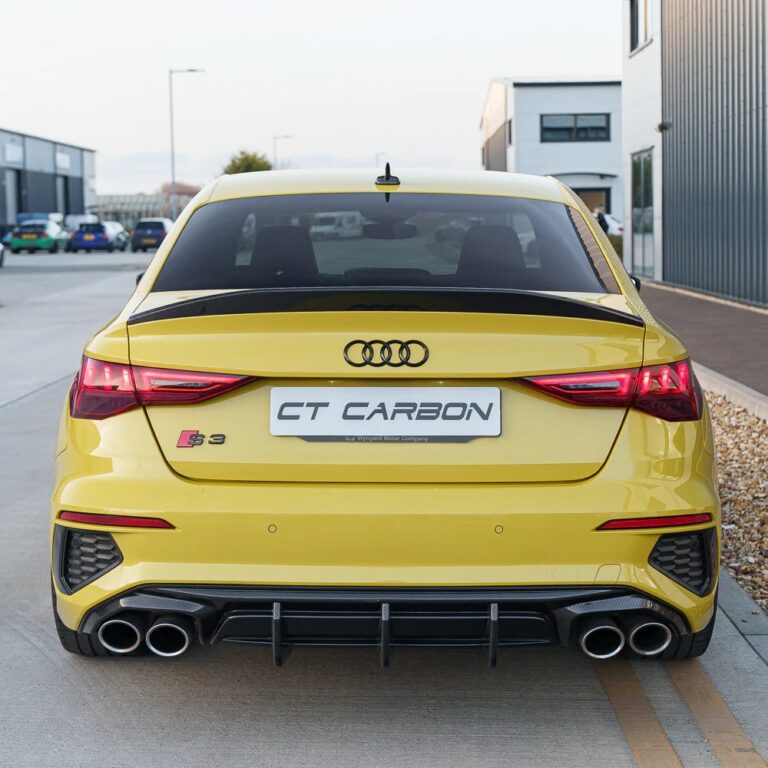 AUDI A3/S3/RS3 8Y 2022+ SALOON CARBON FIBRE SPOILER V2 - Assetti