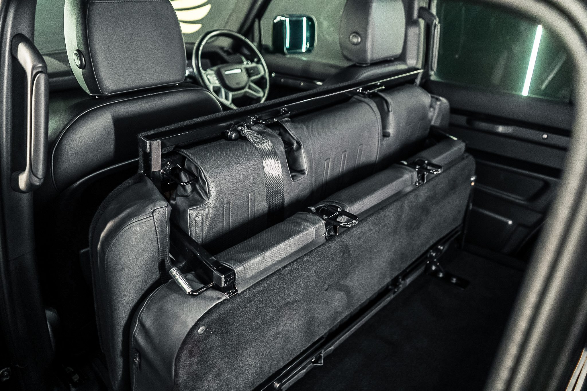 Assetti commercial rear seat conversion for Defender 110 L663 - Assetti