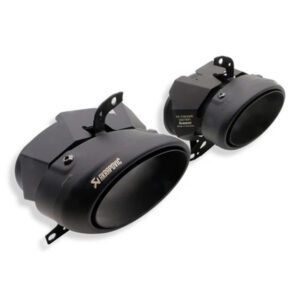 Porsche 911 Turbo / Turbo S (992) | Akrapovic | Slip-on-Line System | Tail pipe set (Titanium) Black