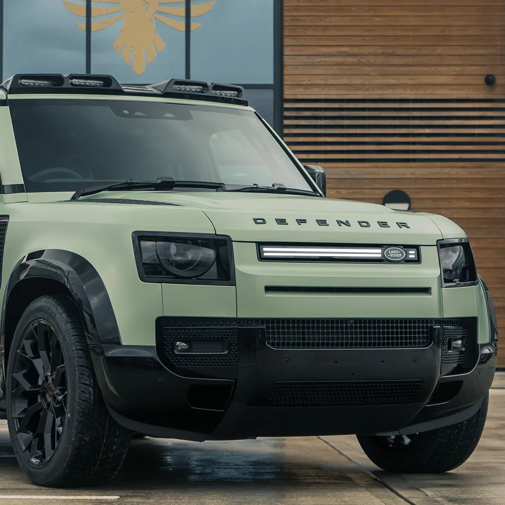 Assetti Gloss Black LED Grill Light for Defender L663 Assetti