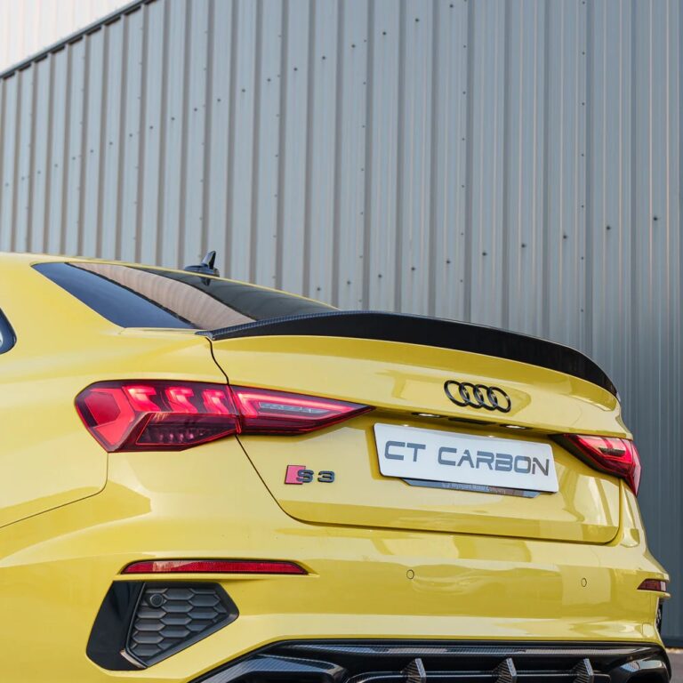 AUDI A3/S3/RS3 8Y 2022+ SALOON CARBON FIBRE SPOILER V2 - Assetti