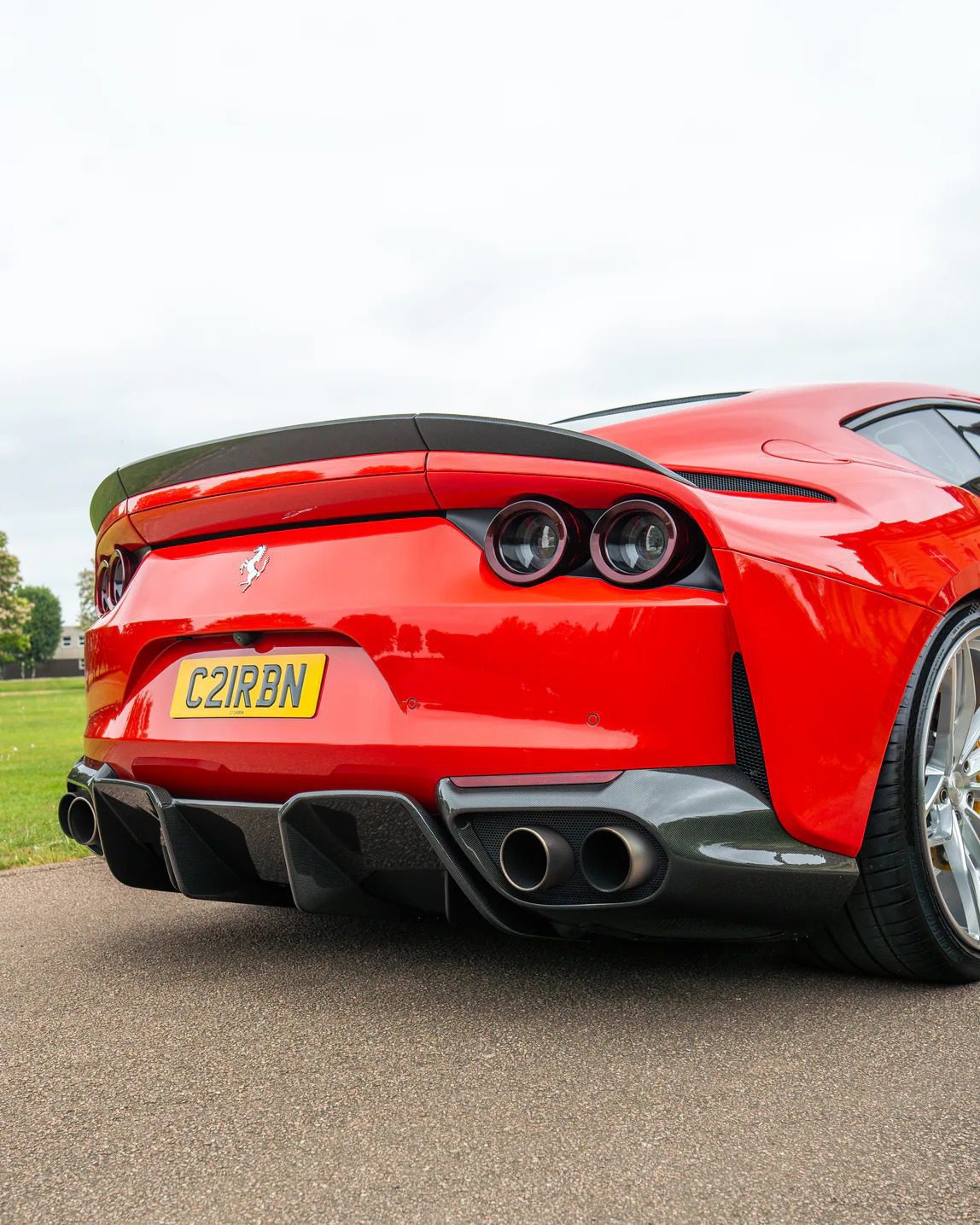 FERRARI 812 SUPERFAST CARBON FIBRE DIFFUSER - Assetti