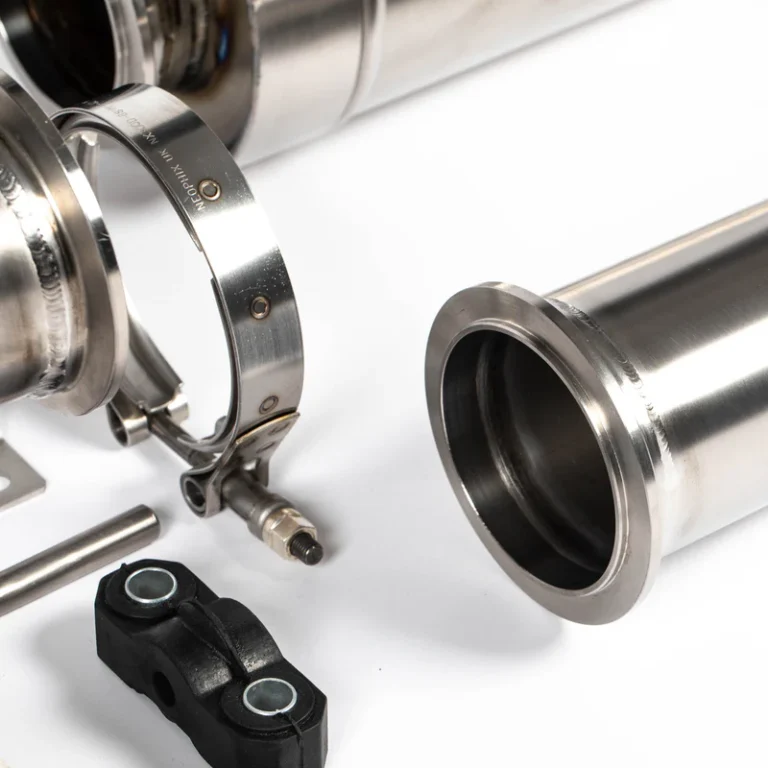 TITANIUM SUPERLIGHT RACE PIPE (FULL KIT) - Assetti